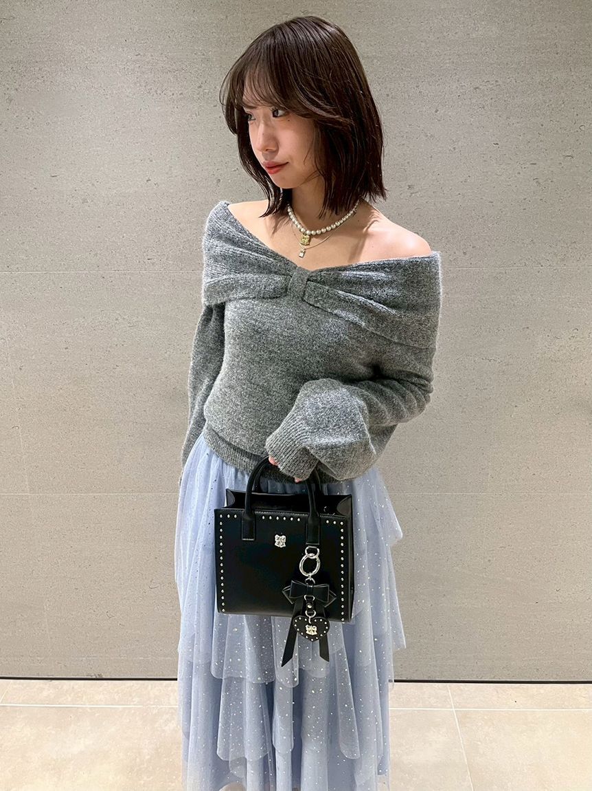 FURFUR「【限定カラー】リボンカシメトートバッグ」|トートバッグ|