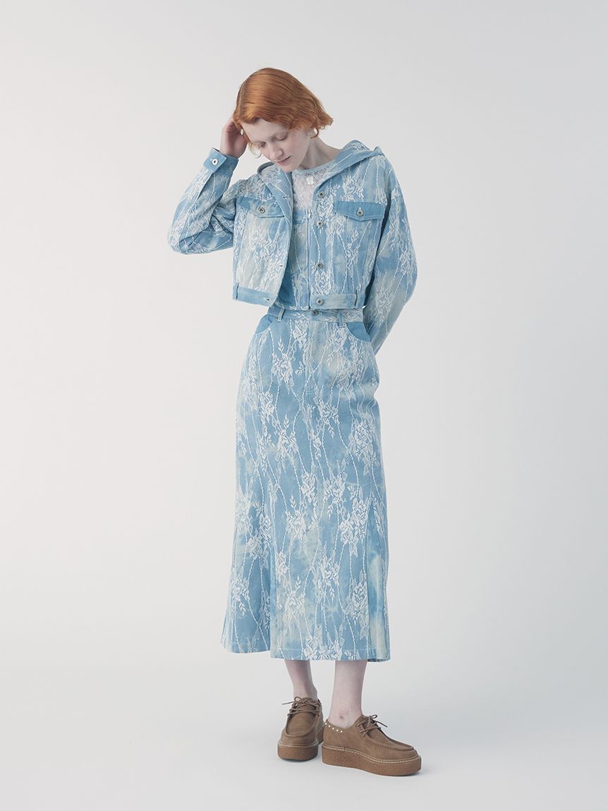 FURFUR「マルチマテリアルフードブルゾン」|ブルゾン・スタジャン|