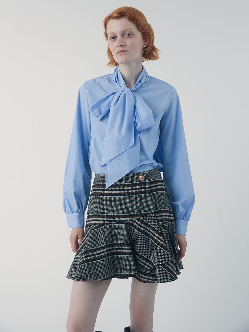 FURFUR「ツイードフレアスカート」|スカート|