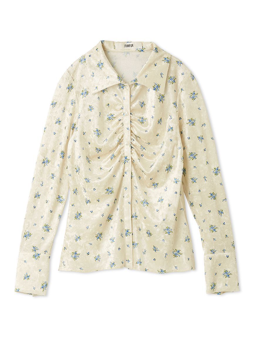 FURFUR「ソフトタッチオリジナルフローラルシャツ」|シャツ・ブラウス|