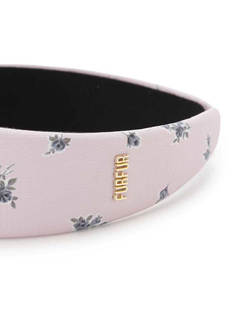 FURFUR「オリジナルフラワープリントカチューシャ」|ヘアバンド|