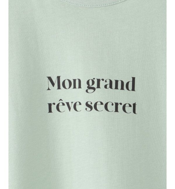 ikka kids「USAコットン パフスリーブプリントTシャツ（120~160cm）」|Tシャツ・カットソー|