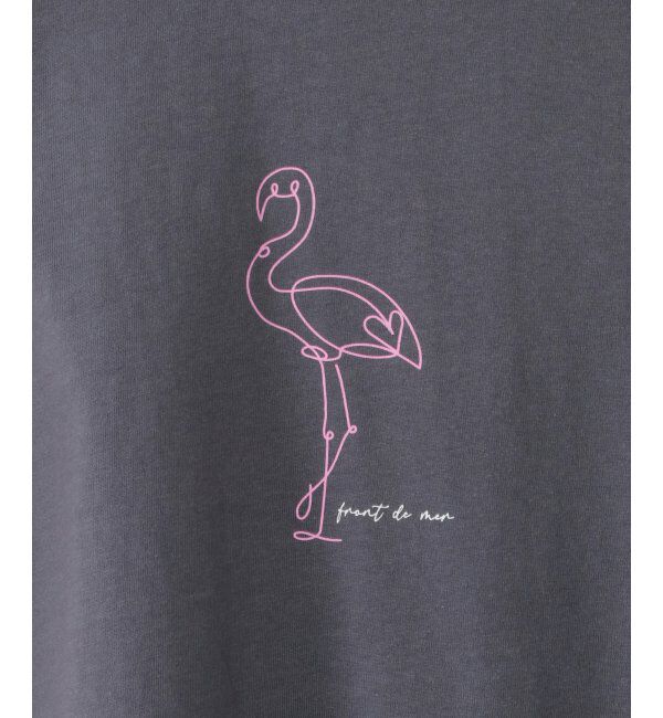 ikka kids「USAコットン パフスリーブプリントTシャツ（120~160cm）」|Tシャツ・カットソー|