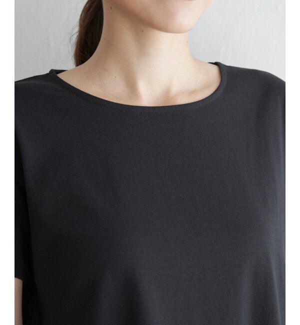 ikka「【親子おそろい】Aライン裾切り替えカットソー」|その他|