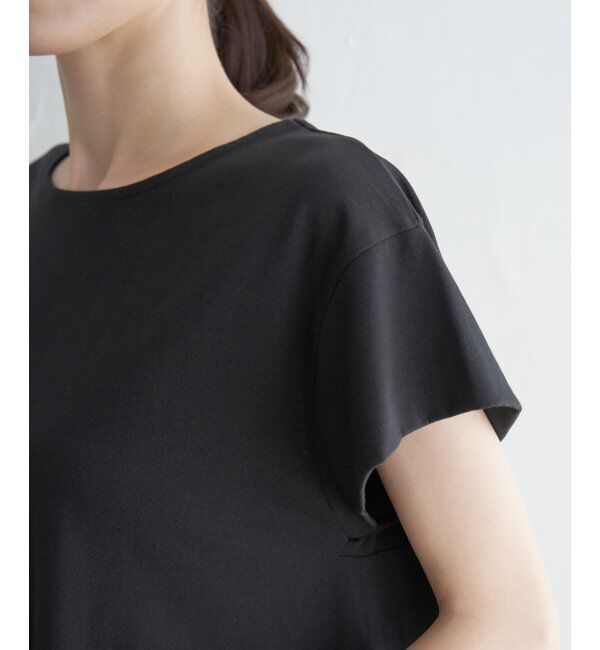 ikka「【親子おそろい】Aライン裾切り替えカットソー」|その他|