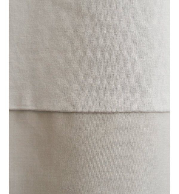 ikka「【親子おそろい】Aライン裾切り替えカットソー」|その他|