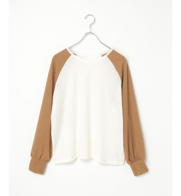 VENCE share style「ラグラン配色切り替えトップス」|その他|