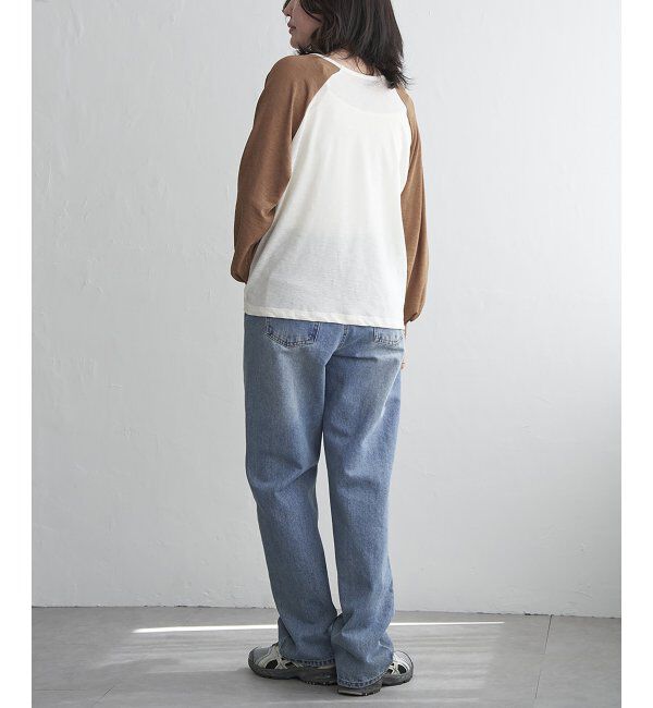 VENCE share style「ラグラン配色切り替えトップス」|その他|