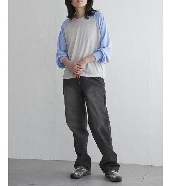 VENCE share style「ラグラン配色切り替えトップス」|その他|