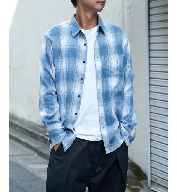 VENCE share style「TCネルチェックシャツ」|シャツ・ブラウス|