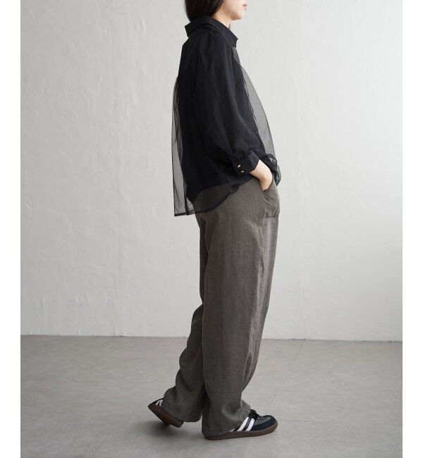 VENCE share style「チュールレイヤードシャツ」|シャツ・ブラウス|