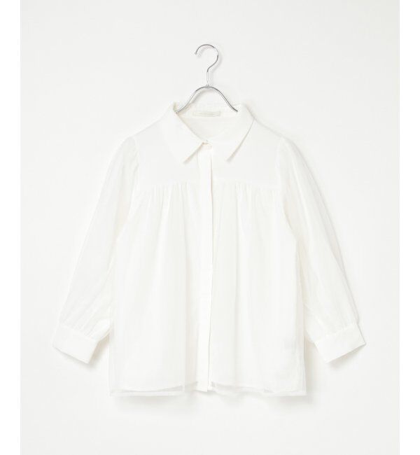 VENCE share style「チュールレイヤードシャツ」|シャツ・ブラウス|