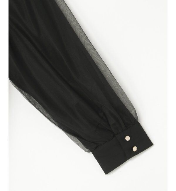 VENCE share style「チュールレイヤードシャツ」|シャツ・ブラウス|