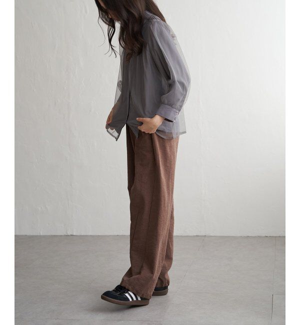 VENCE share style「チュールレイヤードシャツ」|シャツ・ブラウス|