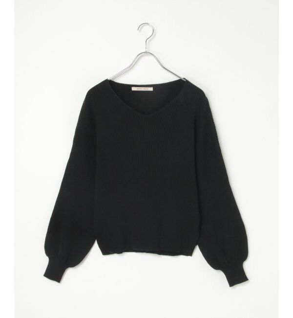 VENCE share style「12GリブVネックプルオーバー」|タンクトップ|