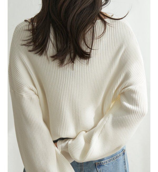 VENCE share style「12GリブVネックプルオーバー」|タンクトップ|