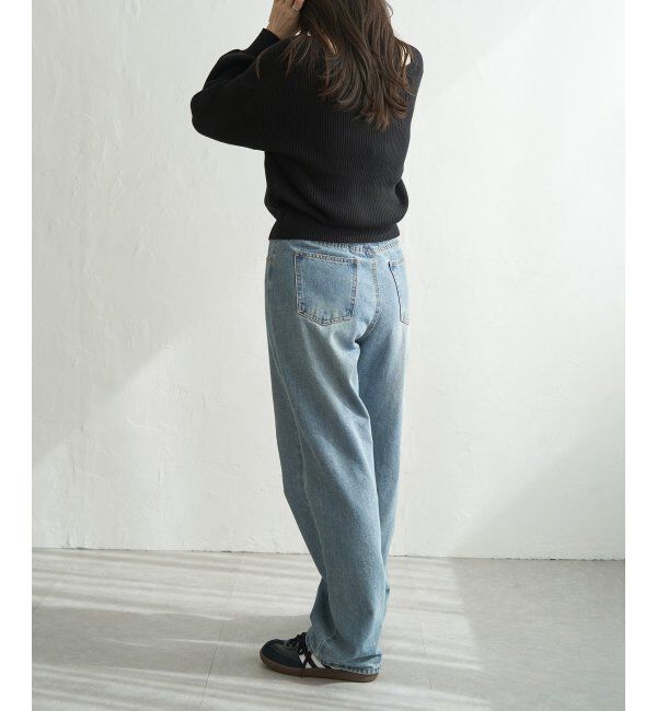 VENCE share style「12GリブVネックプルオーバー」|タンクトップ|