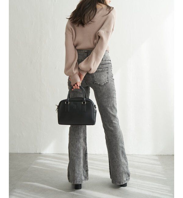 VENCE share style「12GリブVネックプルオーバー」|タンクトップ|