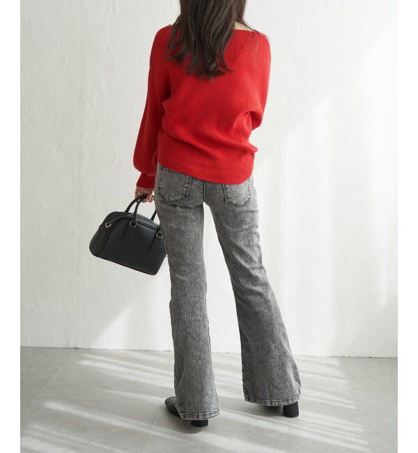 VENCE share style「12GリブVネックプルオーバー」|タンクトップ|