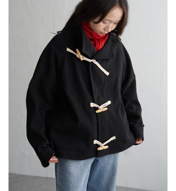 VENCE share style「メルトンショートダッフル」|ブルゾン・スタジャン|