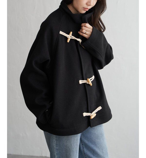 VENCE share style「メルトンショートダッフル」|ブルゾン・スタジャン|