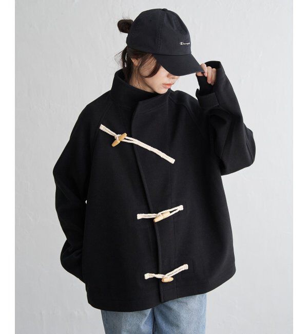 VENCE share style「メルトンショートダッフル」|ブルゾン・スタジャン|