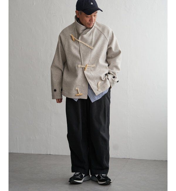 VENCE share style「メルトンショートダッフル」|ブルゾン・スタジャン|