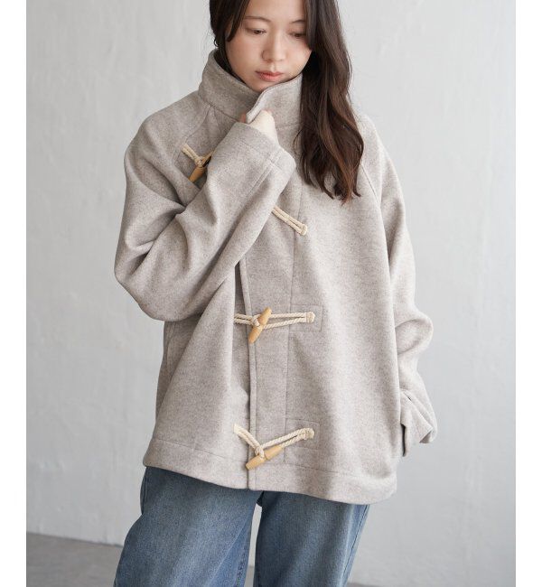 VENCE share style「メルトンショートダッフル」|ブルゾン・スタジャン|