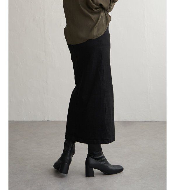 VENCE share style「ハイウエストナローデニムタイトスカート」|スカート|