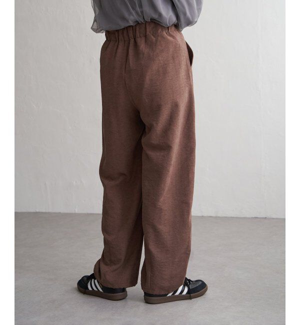 VENCE share style「ピーチワッシャーバレルパンツ」|デニム|