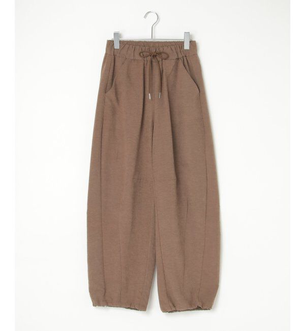 VENCE share style「ピーチワッシャーバレルパンツ」|デニム|