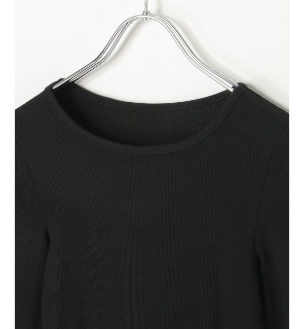 VENCE share style「異素材コンビバルーンチュニック」|ニット・セーター|
