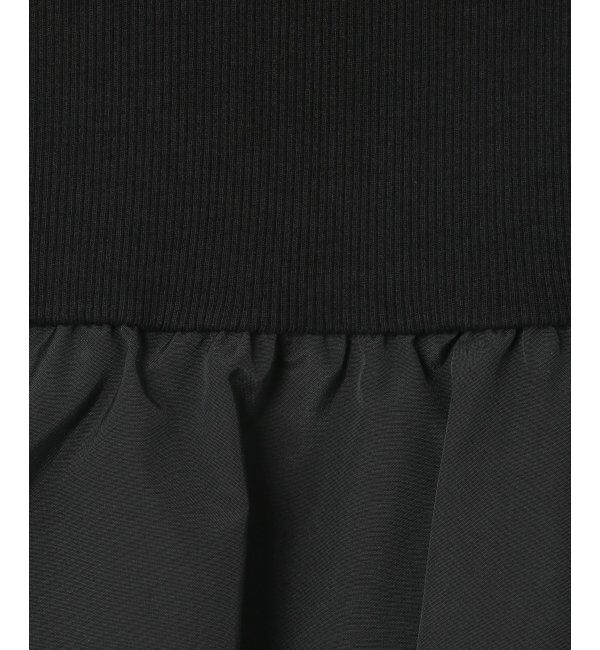 VENCE share style「異素材コンビバルーンチュニック」|ニット・セーター|