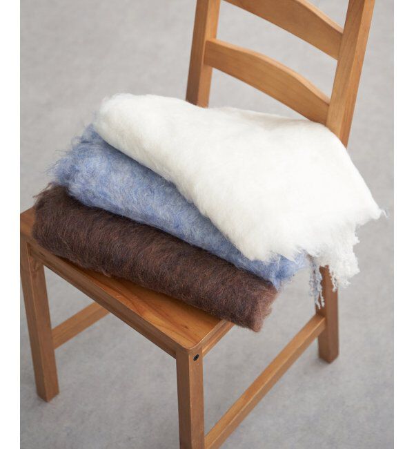 VENCE share style「起毛マフラー」|バンダナ・スカーフ|オフホワイト