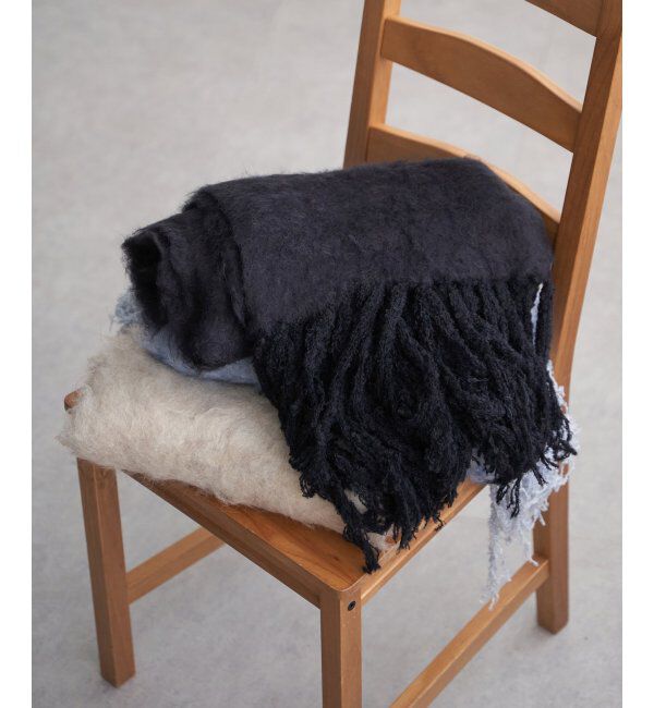 VENCE share style「起毛マフラー」|バンダナ・スカーフ|ブラック