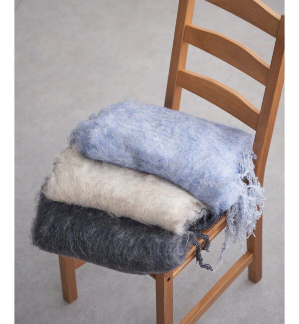 VENCE share style「起毛マフラー」|バンダナ・スカーフ|ライトブルー