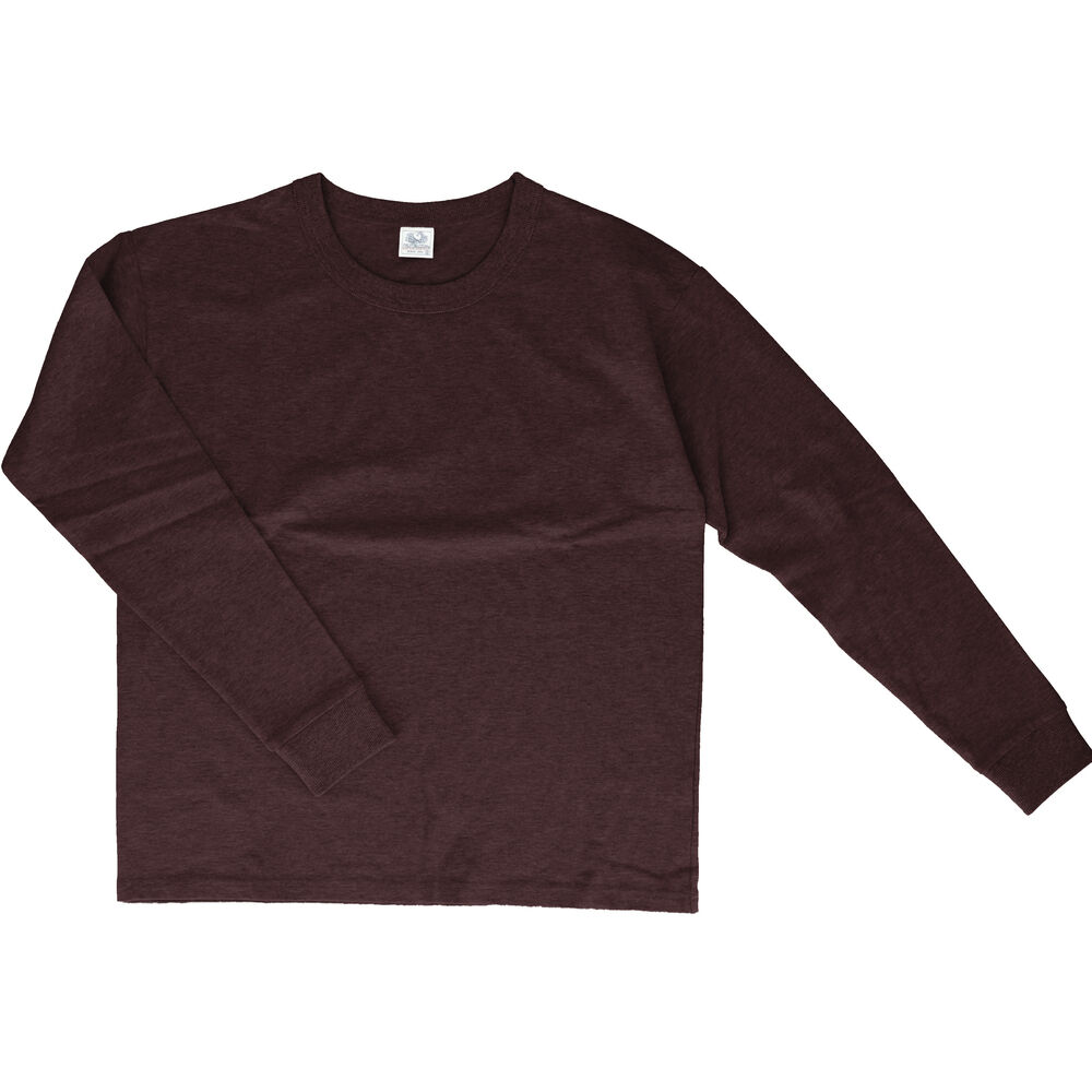 BACKYARD FAMILY「フルーツオブザルーム ロンT 通販 FRUIT OF THE LOOM Tシャツ 長袖 メンズ」|Tシャツ・カットソー|ブラウン1