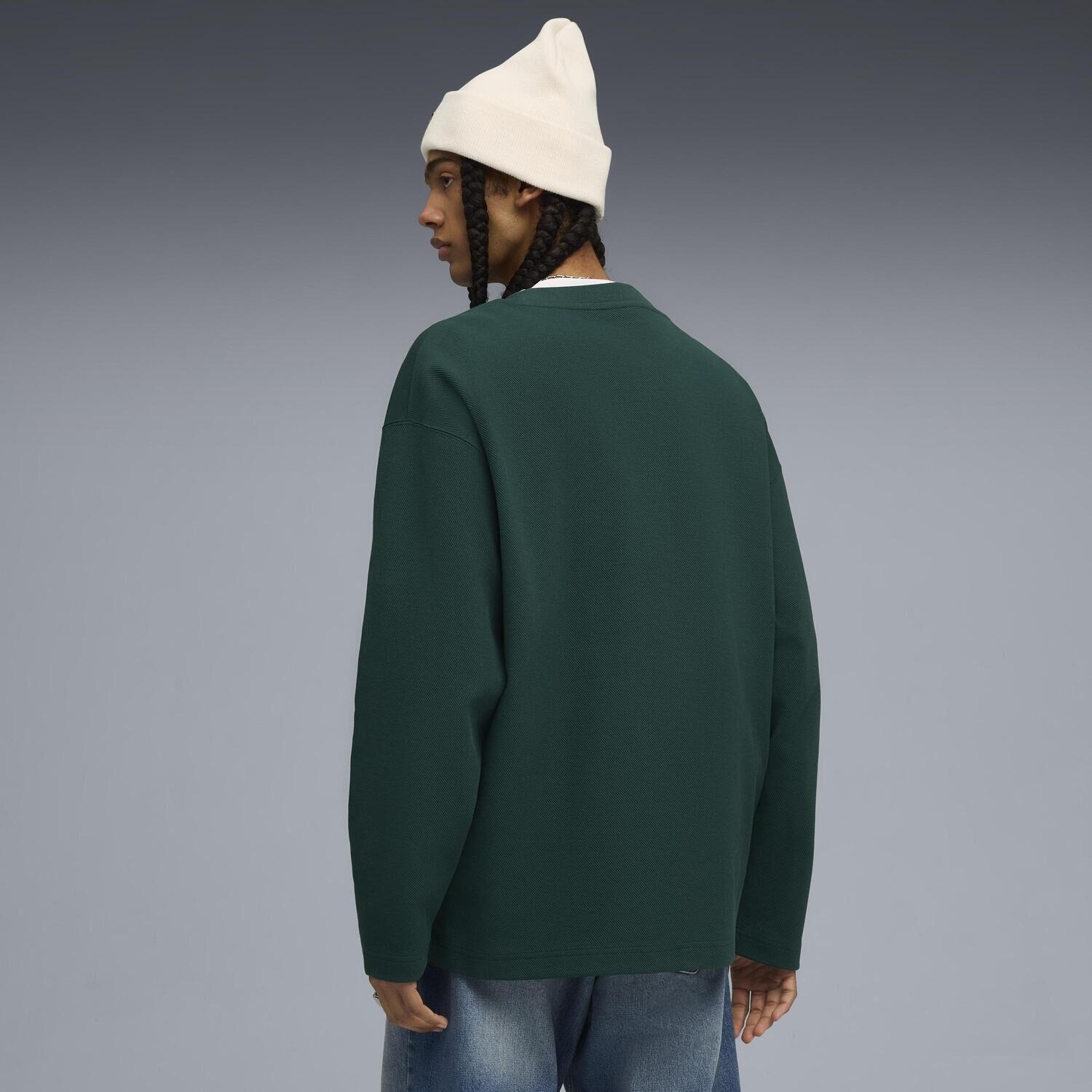 PUMA「【PUMA ｳｪｱ】M WARDROBE ESS RELAXEDJACQUARD」|ポロシャツ|