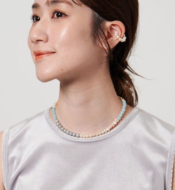 UNITED ARROWS「＜les bonbon＞パール AMZ ネックレス」|ネックレス|