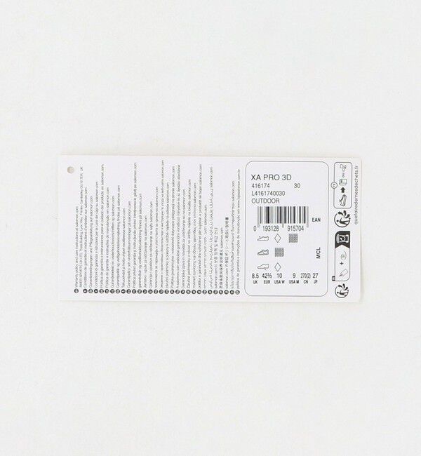 UNITED ARROWS「＜Salomon＞XA PRO 3D/スニーカー」|スニーカー|