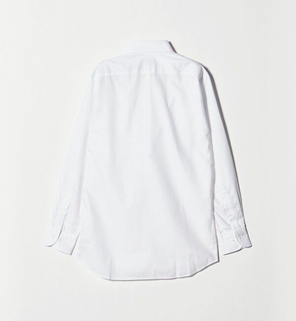 UNITED ARROWS green label relaxing「コットン ヘリンボーン ワイドカラー ドレスシャツ -形態安定-」|シャツ・ブラウス|