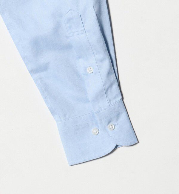 UNITED ARROWS green label relaxing「コットン ヘリンボーン ワイドカラー ドレスシャツ -形態安定-」|シャツ・ブラウス|