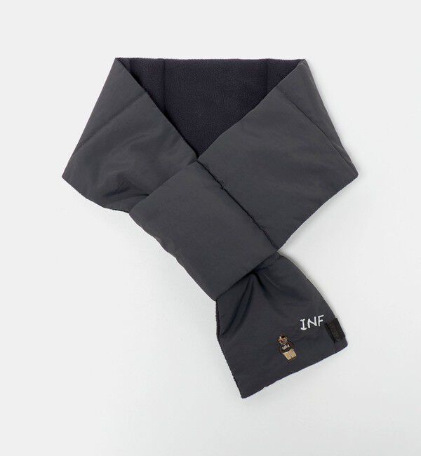 UNITED ARROWS green label relaxing「【別注】＜INFIELDER DESIGN＞BEAR  パデッド マフラー」|マフラー|MD.GRAY