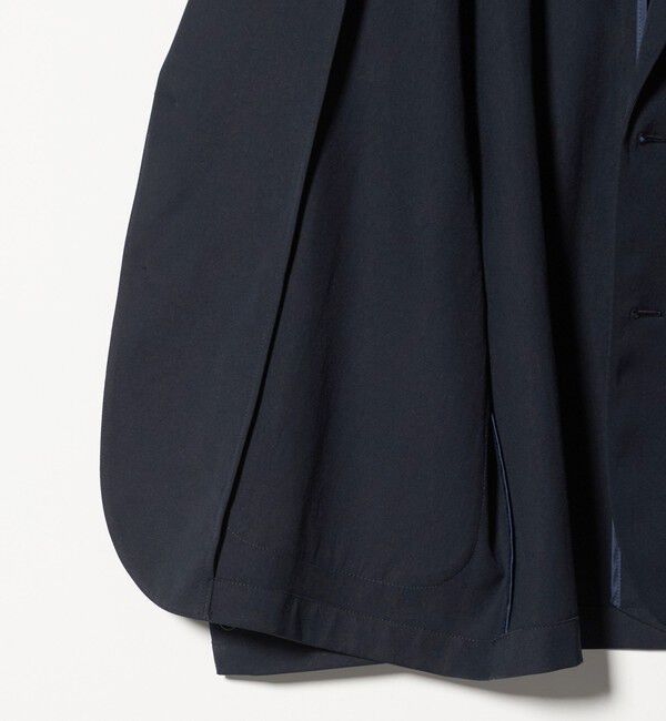 UNITED ARROWS green label relaxing「DICROS ポリエステル ツイル リラックス ジャケット -ストレッチ・撥水-」|テーラードジャケット|