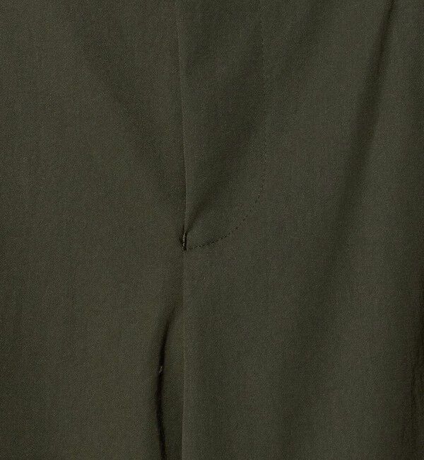 UNITED ARROWS green label relaxing「DICROS ポリエステル ツイル 1プリーツ W2 ユーティリティパンツ -ストレッチ・撥水-」|チノ|
