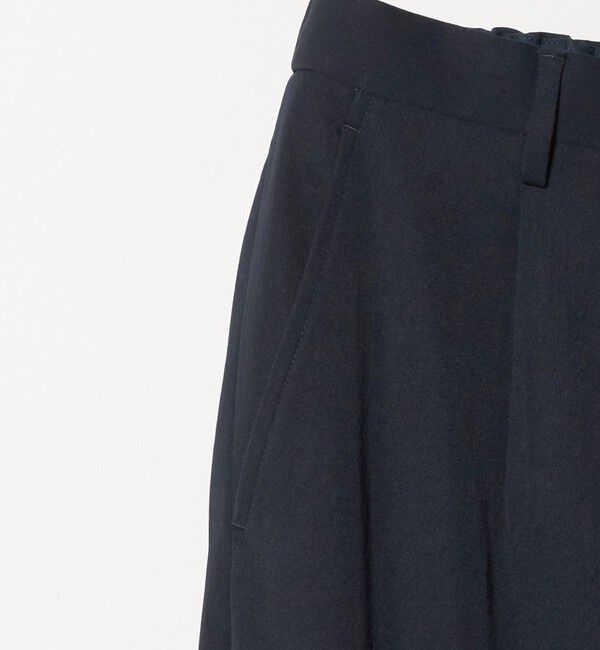 UNITED ARROWS green label relaxing「DICROS ポリエステル ツイル 1プリーツ W2 ユーティリティパンツ -ストレッチ・撥水-」|チノ|