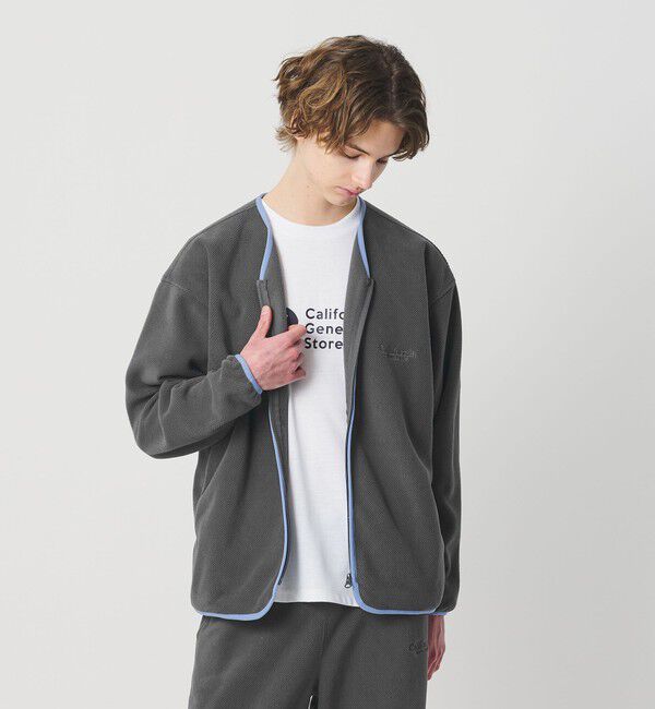 California General Store「＜CGS.＞ポップコーン フリース ジップ カーディガン」|カーディガン|