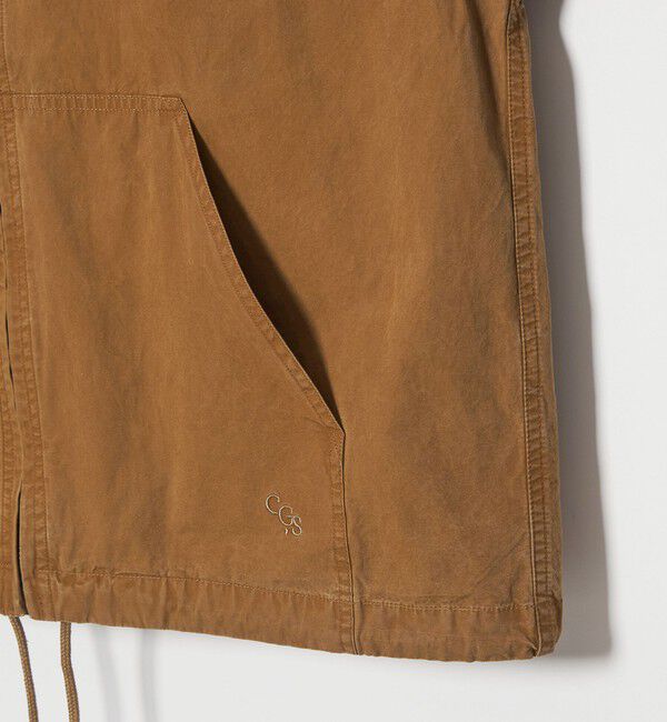 California General Store「＜CGS.＞ ハイカウント ポプリン ジップ パーカー」|ミリタリー・モッズコート|