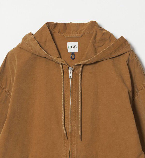 California General Store「＜CGS.＞ ハイカウント ポプリン ジップ パーカー」|ミリタリー・モッズコート|