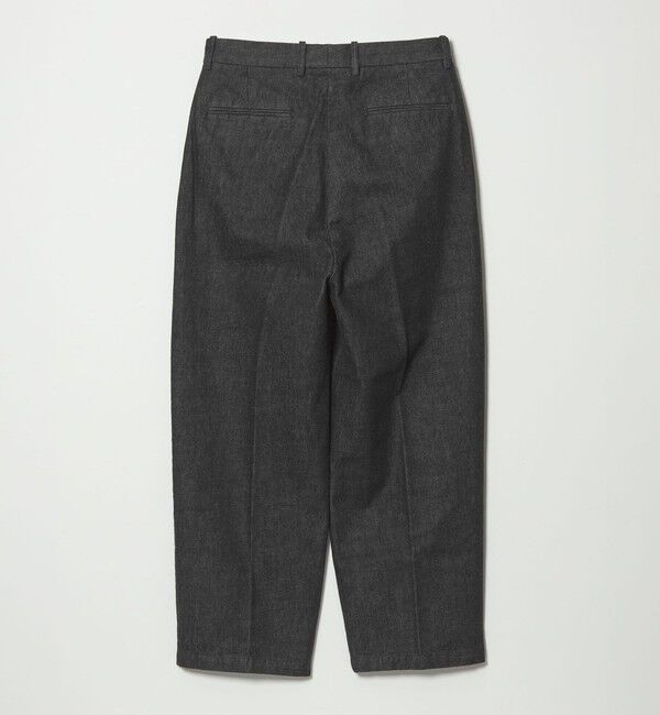 STEVEN ALAN「＜Steven Alan＞ 13.5oz デニム インツープリーツ ドレス トラウザーズ」|スラックス|